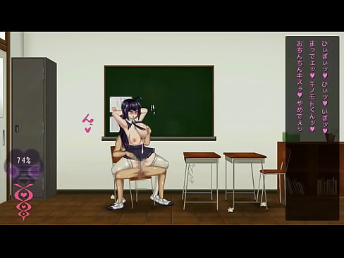 Pretty college lady having sex with a man in Breeding log new hentai game gameplay