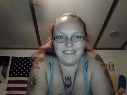 Sucking cock and wearing cum.