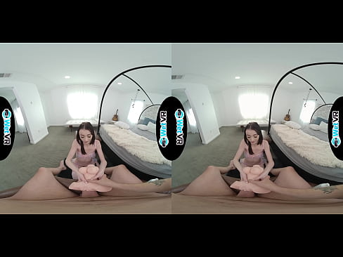 WETVR Skinny Brunette Creampie Sex In VR