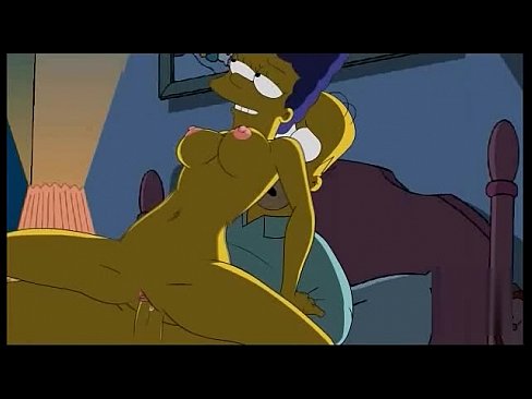 Marge Simpson gets fucked hard.
