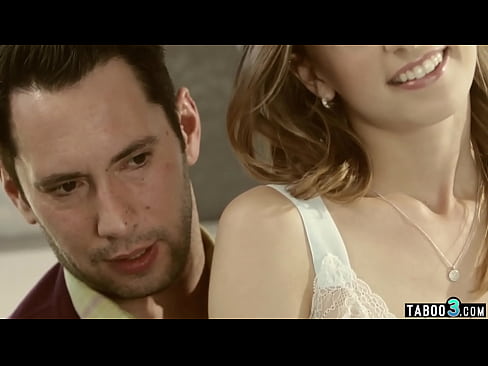 Skinny stepdaughter used by her perverted stepfather