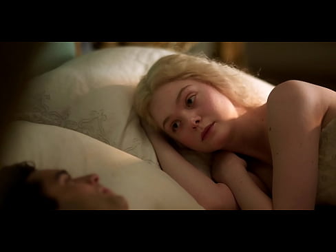 Elle Fanning chats during Fuck