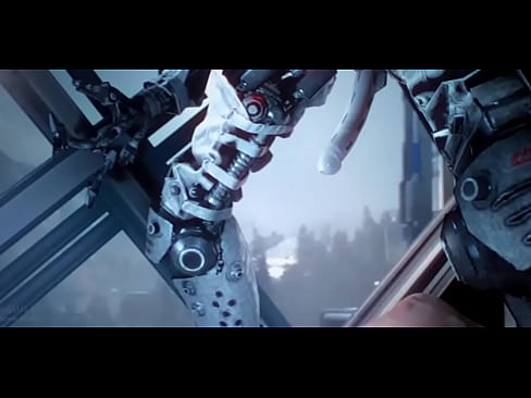 Nena follada por un robot de sexo
