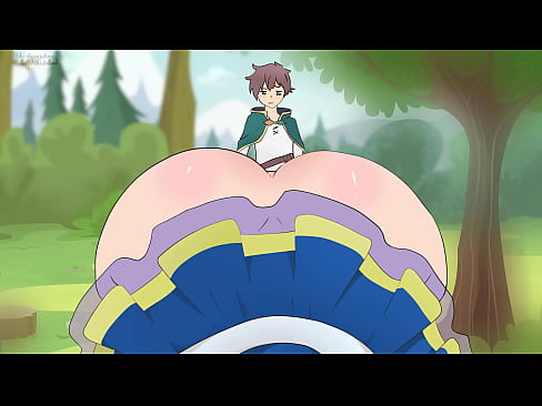 Aqua fell asleep in a cancer pose, but the guy did not lose his head and inserted into the point /Hentai/Cartoon/Parody/God's Blessing On This Wonderful Wold ! 2025