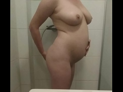 Shower enema belly inflation