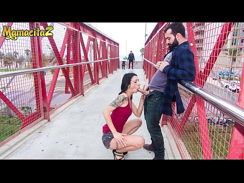 MAMACITAZ - Spanish Babe Alice Blues Suck And Fuck Outdoor With Her Naughty Lover