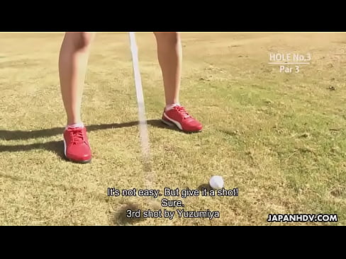 Asian golf game turns into a toy session