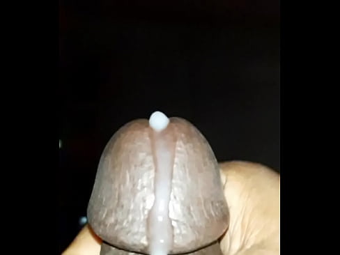 Cum from my small cock.