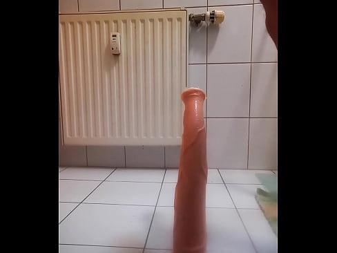 Riding my cockdildo really hard and deep