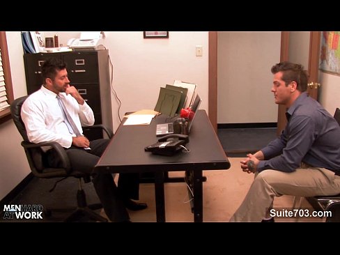 The hr manager applicant to gets his ass fuck