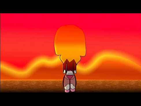 a short animation Part 2 Orange Hair girl farting