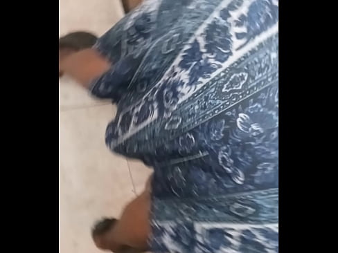 Upskirt Peak While Cooking