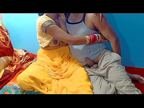 Yellow Saree Fucking With Hasband