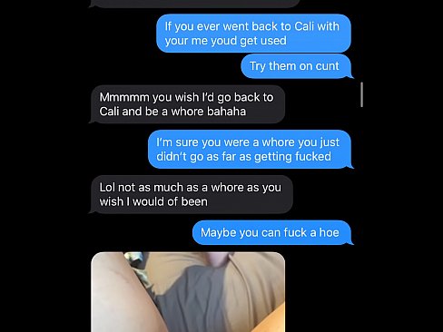 hotwife admits she wants to cheat on husband during sexting and find new big cock at the bar