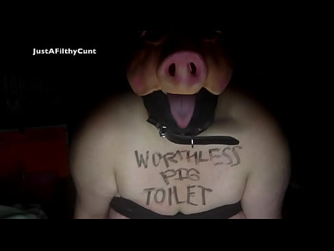 JustAFilthyCunt Fuckpig Porn Pig Dildo Sucking Whore Degrading Skype Session