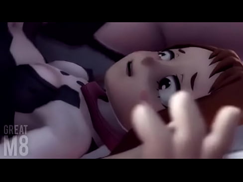 3d animation Hentai porn: Midoriya X Uraraka (With Sound)