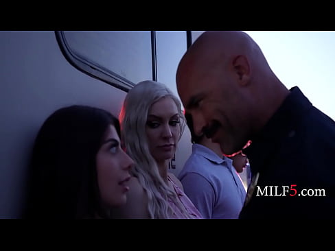 Saving Us From Cop (Stepmom And Stepdaughter)