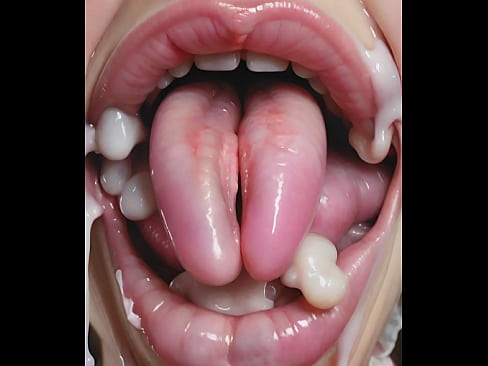 80 cum drenched Gaping Drooling Split  Tongue cum dump targets