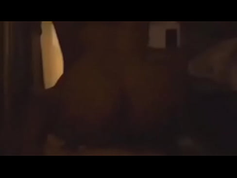 Juicy black ass riding dick...