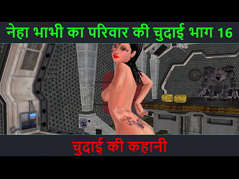 Hindi sex story - cartoon sex video of a cute desi bhabhi giving sexy poses and also masturbating with banana