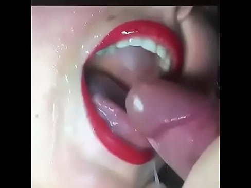 Cumshot mouth