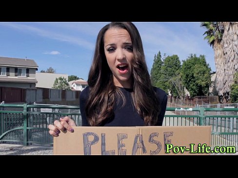 Brunette chick sucks and rides and gets face jizzed by shlong in pov