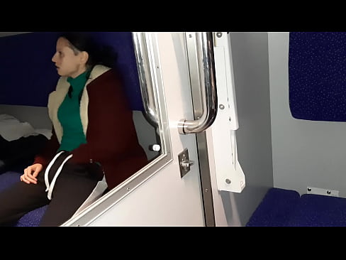 I and a random stranger have an orgasm on a train