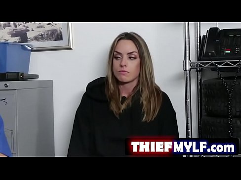 FULL SCENE on http://thiefMYLF.com - Peter Green - Suspect is a brunette woman over the age of thirty. She identifies herself as Jaimie Vine, and is filed under the Must Implement Liberal Frisking