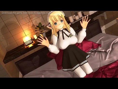 Teen Anime Maid loves cum