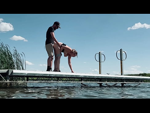 Girl Fucked Out in the Open at the Lake