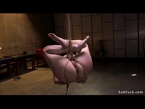 Shaved pussy brunette slave Casey Calvert with big ass in different bruat rop bondages gets ass whipped and caned  Shaved pussy brunette slave Casey Calvert with big ass in different bruat rop bondages gets ass whipped and caned
