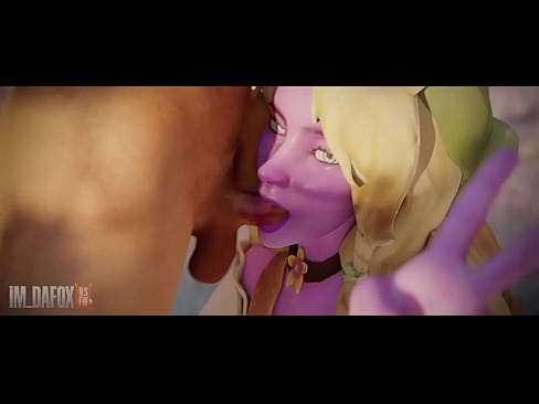 Palia - Tish purple lipstick gets messy