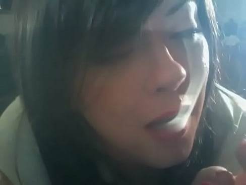 Chubby Girl Smokes 2 Cigarettes - Fetish