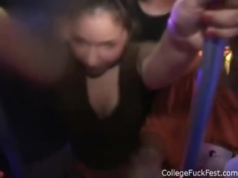 Fucking in Public at the Frat House University Party