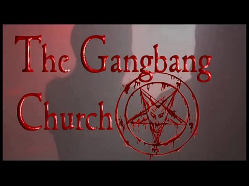 Cumsluts Take Loads In The Gangbang Church