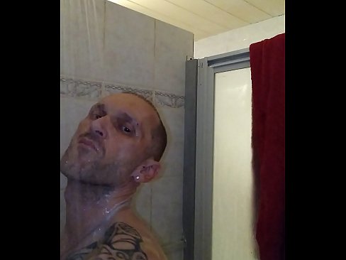 Norik in the bathroom