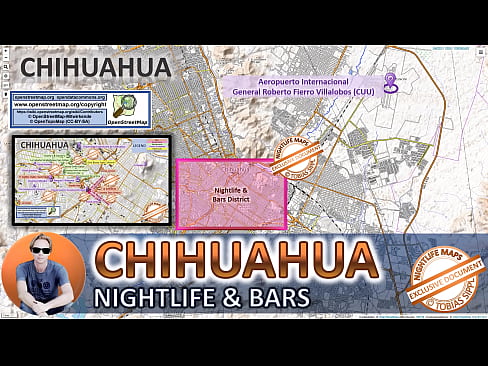 Street Prostitution Map of Chihuahua, Mexico with Indication where to find Streetworkers, Freelancers and Brothels. Also we show you the Bar, Nightlife and Red Light District in the City