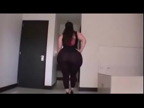 A Thick Latina in Sexy Brown Pants n' Without
