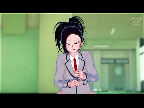 Yaoyorozu gives you instructions to masturbate