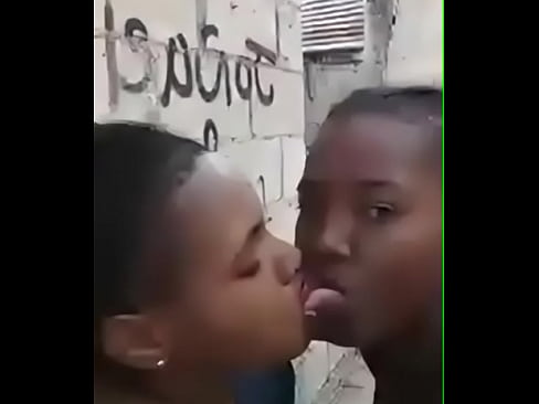 Lesbians making out