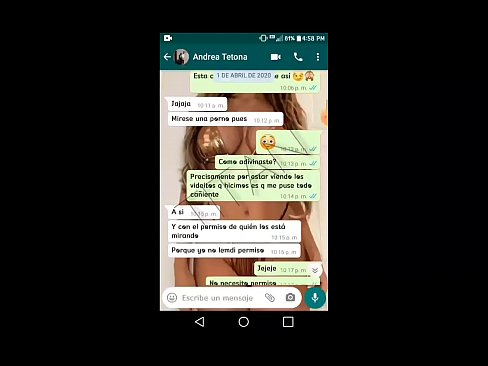 her husband is not at home, she wants to have sex by video call