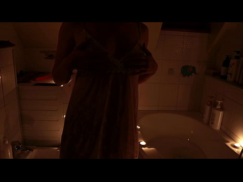 Watching my sexy girlfriend in the shower.