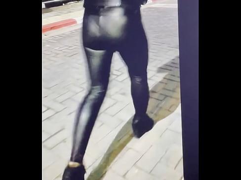 Leather ass