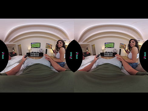Your big tit brunette girlfriend wants you to pound her fuck hole in VR
