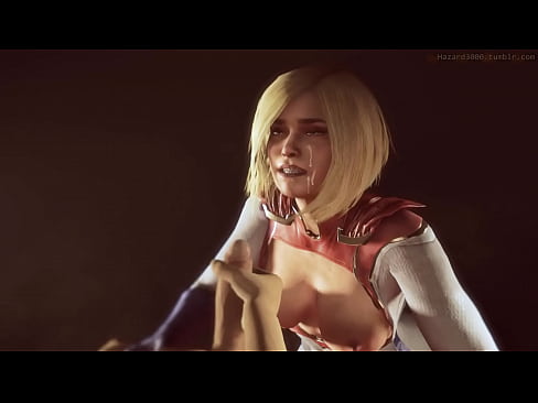 Power Girl Deepthroat And Cumshot