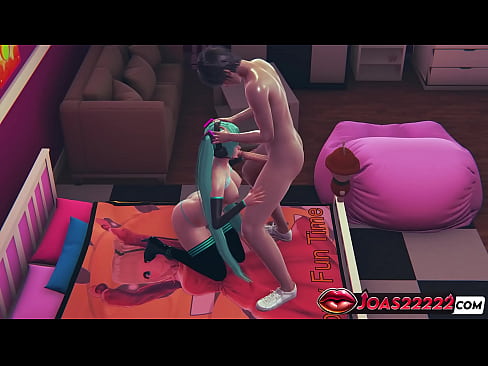 3D Hentai Hatsune Miku – Busty Gamer Idol in Her Room Performing Handjob, Forceful Deepthroat Blowjob and Covered in Sperm from Big Dick In Honey Select 2  3D Hentai Hatsune Miku – Busty Gamer Idol in Her Room Performing Handjob, Forceful Deepthroat Blowjob and Covered in Sperm from Big Dick In Honey Select 2