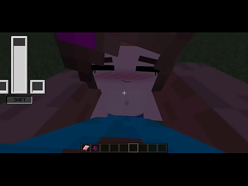 Fucking Jenny in Minecraft, I Cummed a Lot.......