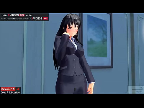 Hアニメ ASMRボイス あこがれの先輩と濃厚中出しセックス イヤホン推奨 サンプル版