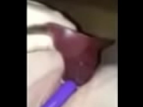 Girl fucks her toys