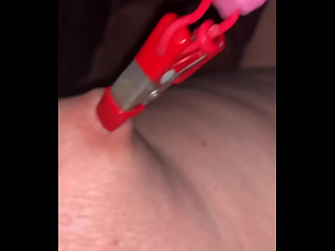 Steel rod deep in my prostate and cock